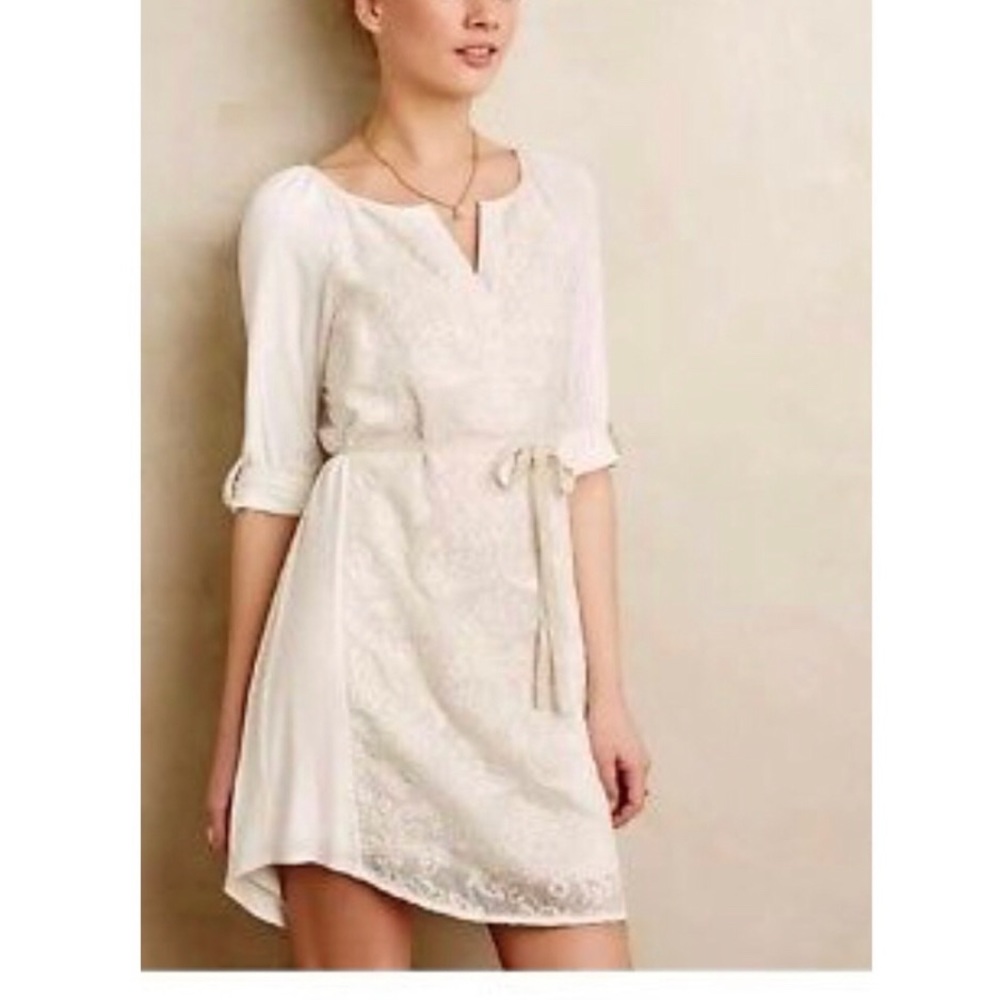 Anthropologie TINY Paperwhites Dress